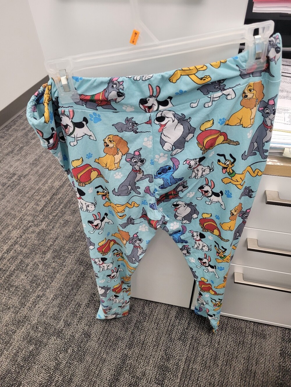 Disney Parks Disney Dogs and Stitch Blue Women’s Leggings Size XL - Picture 4 of 5